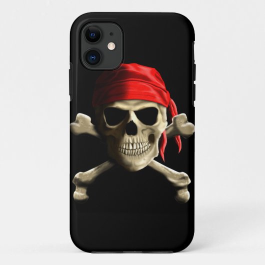 Die Piratenflagge Case-Mate iPhone Hülle (Rückseite)