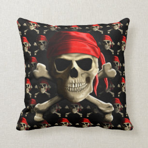 Die Piratenflagge Kissen