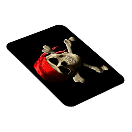 Die Piratenflagge Magnet (Rechte Seite)