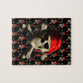 Die Piratenflagge Puzzle (Horizontal)
