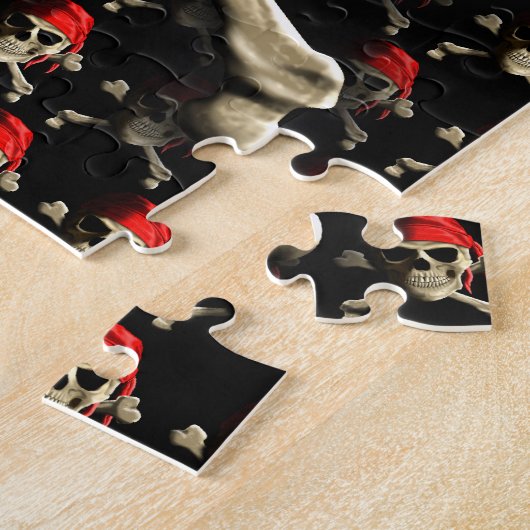 Die Piratenflagge Puzzle (Seite)