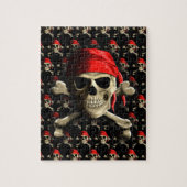 Die Piratenflagge Puzzle (Vertikal)