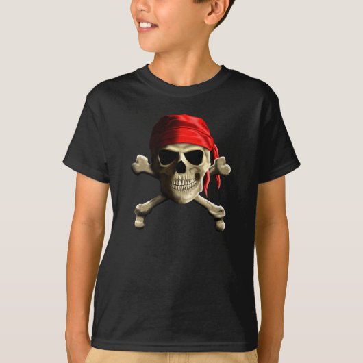 Die Piratenflagge T-Shirt (Vorderseite)