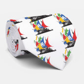 Die Piratgoogle-Krawatte Krawatte (Gerollt)