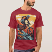 Die Pisten kaputt gemacht. Gestalten Sie das Desig T-Shirt (Vorderseite)