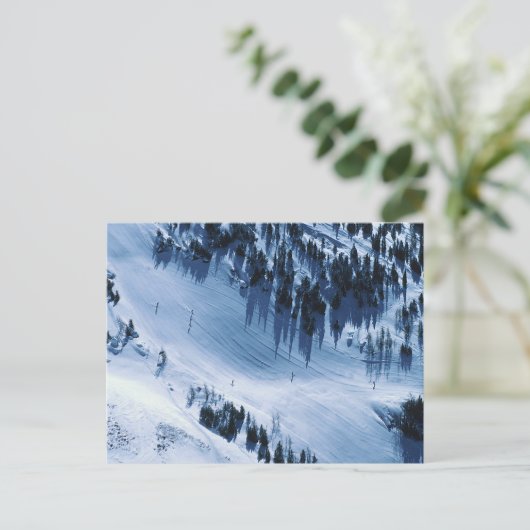 Die Pisten - Postkarte (Stehend Vorderseite)