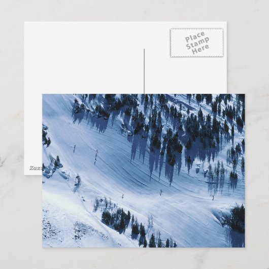Die Pisten - Postkarte (Vorne/Hinten)