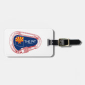 Die Pit Flagstaff Arizona Klettergarten Gepäckanhänger (Vorderseite horizontal)