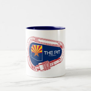 Die Pit Flagstaff Arizona Klettergarten Zweifarbige Tasse