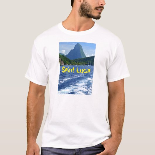 Die Pitons in Heiliger Lucia T-Shirt (Vorderseite)