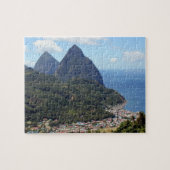 Die Pitons und das Soufriere Puzzle (Horizontal)