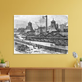 Die Pits von St. Pierre & St. Paul in Le Leinwanddruck (Insitu (Wohnzimmer))