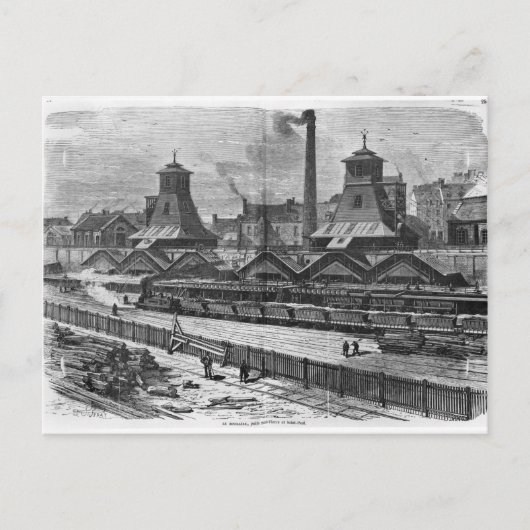 Die Pits von St. Pierre & St. Paul in Le Postkarte (Vorderseite)