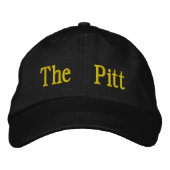 DIE PITT BESTICKTE BASEBALLKAPPE (Vorderseite)