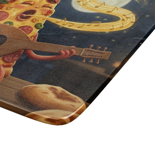 Die Pizza-Karte Schneidebrett (Ecke)