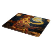 Die Pizza-Karte Schneidebrett (Ecke)