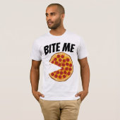 DIE PIZZA-T - Shirt VON RUDE OFFENSIVE MÄNNERN (Vorne ganz)