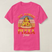 Die Pizzazeit  T-Shirt (Design vorne)