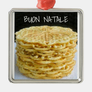 "DIE PIZZELLE" ITALIENISCHE CHRISTMAS-ORNATION ORNAMENT AUS METALL