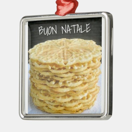 "DIE PIZZELLE" ITALIENISCHE CHRISTMAS-ORNATION ORNAMENT AUS METALL (Links)