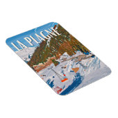 Die Plagne Station Magnet (Rechte Seite)