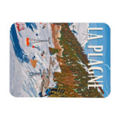 Die Plagne Station Magnet (Horizontal)