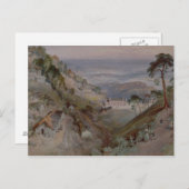 Die Plains, Landour Church, Mussoorie, 1884 Postkarte (Vorne/Hinten)