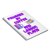 Die Pläne für Kaffee und Lektion Notizblock (Rechte Seite)