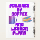 Die Pläne für Kaffee und Lektion Planer (Rückseite)