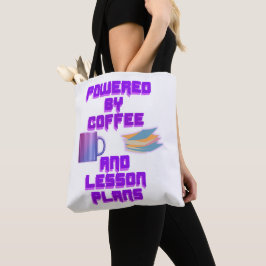 Die Pläne für Kaffee und Lektion Tasche