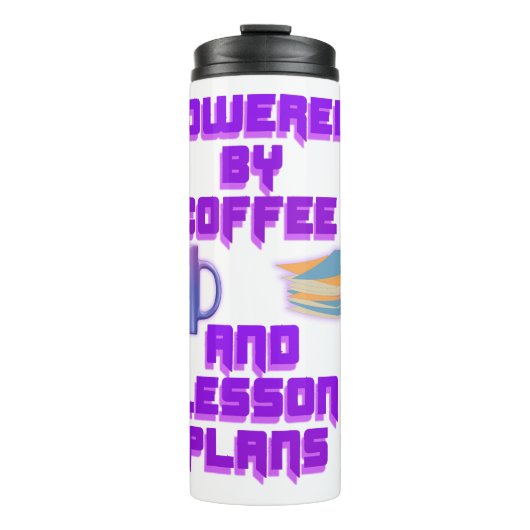 Die Pläne für Kaffee und Lektion Thermosbecher (Vorderseite)