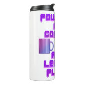 Die Pläne für Kaffee und Lektion Thermosbecher (Nach links gedreht)