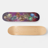 Die Planeten-Drachen Skateboard (Horizontal)
