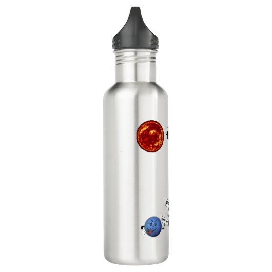 DIE PLANETEN IN UNSEREM SONNENSYSTEM EDELSTAHLFLASCHE (Links)