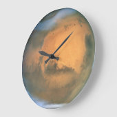 Die Planeten-Mars Große Wanduhr (Winkel)