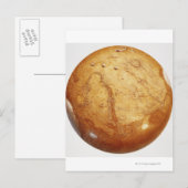 Die Planeten-Mars, Illustration Postkarte (Vorne/Hinten)