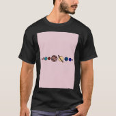 Die Planeten T-Shirt (Vorderseite)