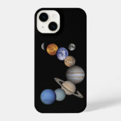 Die Planeten unseres Sonnensystems iPhone Hülle (Rückseite)
