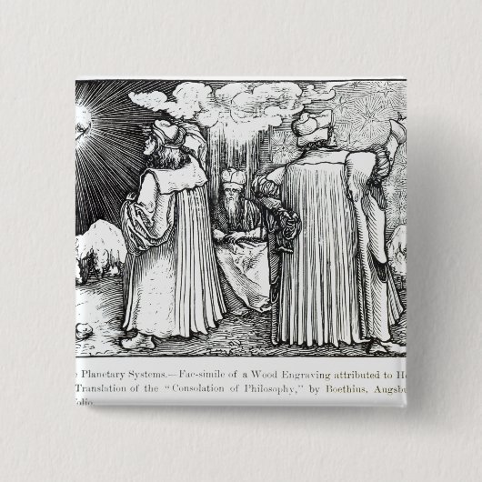 Die Planetensysteme Button (Vorderseite)