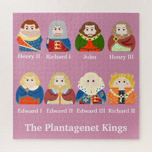 Die Plantagenet-Könige Puzzle