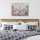 Die Plantation eines Freiheitsbaumes Leinwanddruck (Insitu (Schlafzimmer))