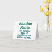 Die Plastiktipps der Schuhschnecken werden Aglets Karte (Gelbe Blume)