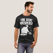 Die Plattenflüsterscheibe Jockey Scratching T-Shirt (Vorne ganz)