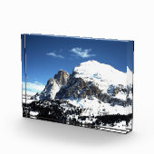 Die Plattkofel und die Langkofel Italien Ferienkar Fotoblock (Rechts)