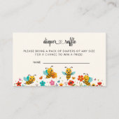 Die Plätze für die Verlosung von Bienenweinen könn Begleitkarte (Vorderseite)