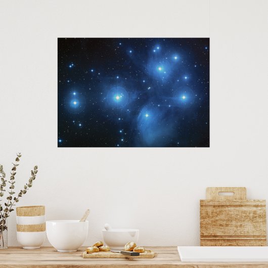 Die Pleiades. Poster (Küche)