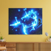 Die Pleiads oder die sieben Schwestern, Leinwanddruck (Insitu (Wohnzimmer))