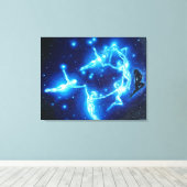 Die Pleiads oder die sieben Schwestern, Leinwanddruck (Insitu (Holzboden))