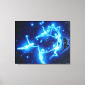 Die Pleiads oder die sieben Schwestern, Leinwanddruck (Vorderseite)