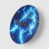 Die Pleiads Runde Wanduhr (Winkel)